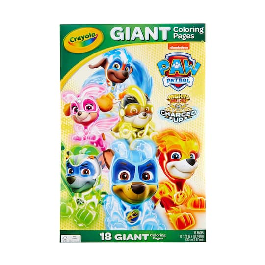 Crayola&#xAE; Paw Patrol&#xAE; Giant Coloring Pages with Folder Storage